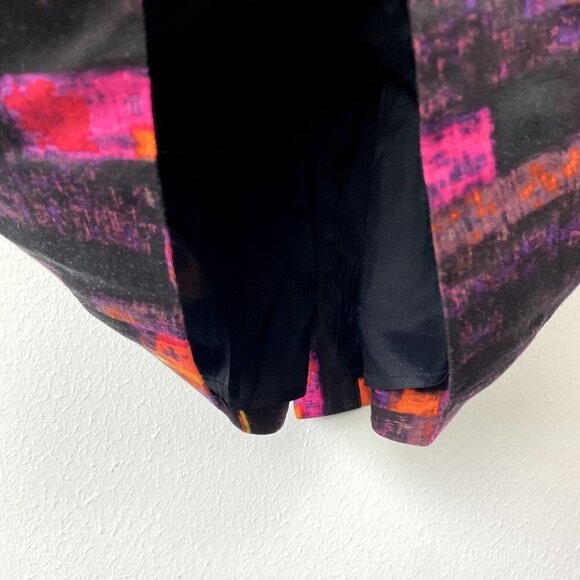 Shoshanna Abstract Print Mini Dress 4 - Picture 6 of 11